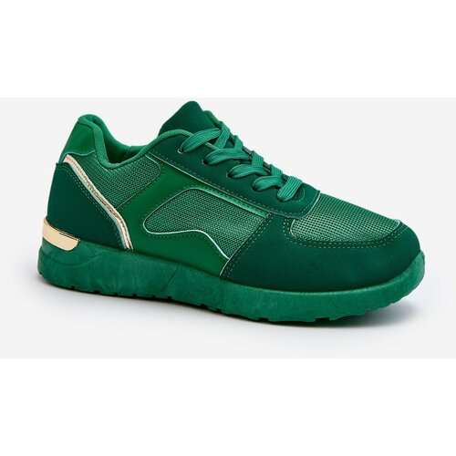 Kesi Women's Sneakers Sports Shoes Green Kleffaria Slike