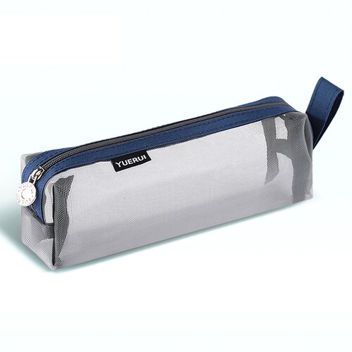 INF Prozorna mrežasta torbica za svinčnike Blue, (21538043) Cene