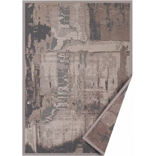 Narma Rjava obojestranska preproga Nedrema, 70 x 140 cm
