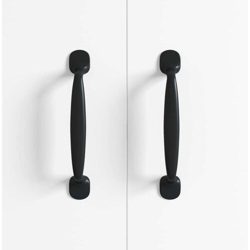  za namje&amp;scaron;taj 2 pcs Crna 130 x 19 4 x 22 3 mm Aluminij Slike