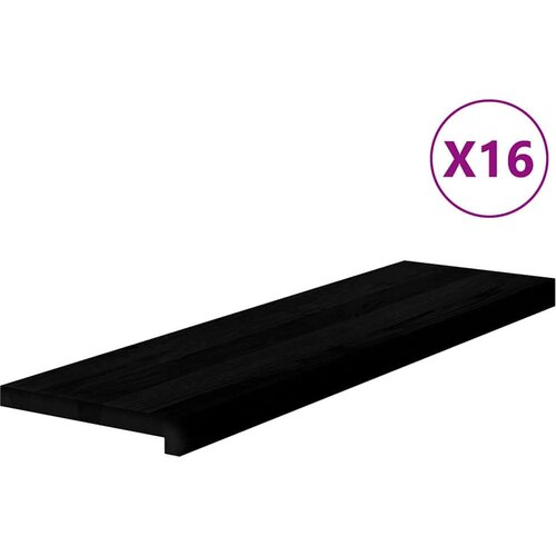 VidaXL Gazi&amp;scaron;ta stepenice 16 kom tamnosmeđi 90x25x2 cm masivna hrast Slike