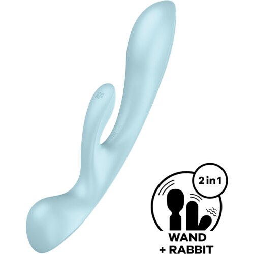 Satisfyer Vibrator Triple Oh, svjetlo plavi Cijene