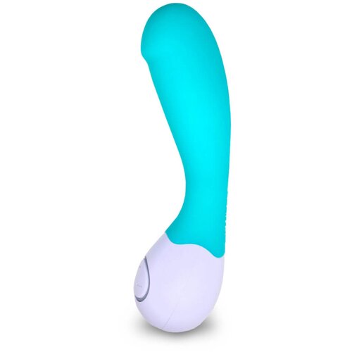 OhMiBod LOVELIFE BY OHMYBOD - CUDDLE - punjivi mini vibrator za G-točku (tirkizna) Cijene