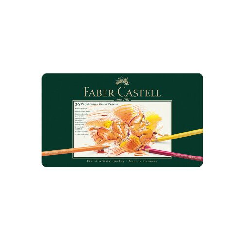 Faber Castell drvene bojice polychromos 1/36 110036 metalna kutija ( 8777 ) Slike
