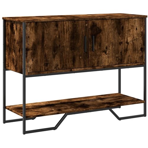  Konzolni stol boja hrasta 100 x 35 x 74,5 cm konstruirano drvo Cijene