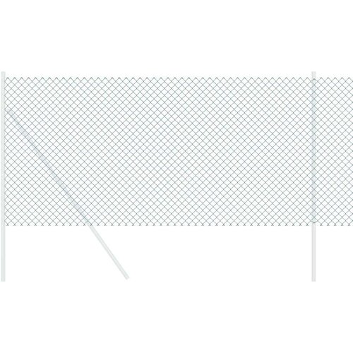 VidaXL Ograda Lančanika Zelena 1,2x10 m Čelik Slike