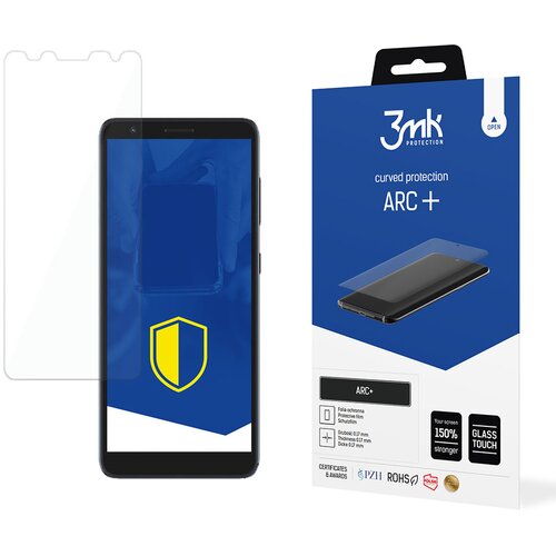 3mk ARC+ OVITEK ZA ZTE BLADE A3 2020 KALJENO STEKLO, (21999313) Slike