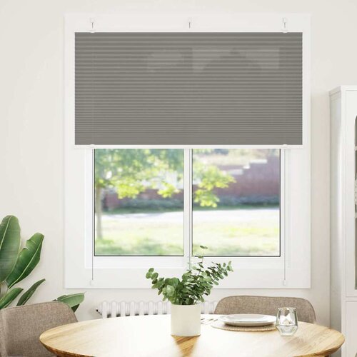 vidaXL Plisirana roleta antracit 115x100 cm širina tkanine 114,4 cm Cijene