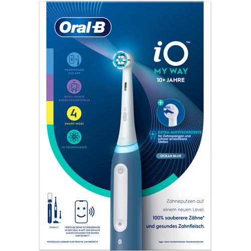 Oral-b iO My Way Teens Elektricna za za cetkica zube djecu od 10 godina s + 2 futrolom dodatne cetkice Cijene