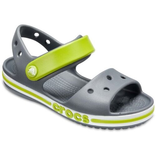 Crocs Sandale za dečake Bayaband 205400-025, Sivo-zelene Slike