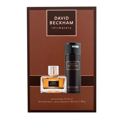 David Beckham Intimately Set toaletna voda 75 ml + dezodorans 150 ml za moške