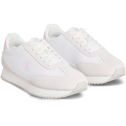 Calvin Klein Jeans Superge Runner Laceup Mg Nylon Mix YW0YW01828 Bela Slike