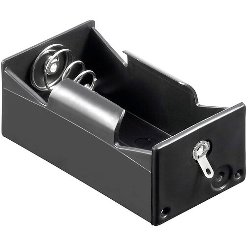 Goobay 12457 nosilec baterij 1x Mono (D) spajkalni priklop (D x &Scaron; x V) 69 x 35 x 27.5mm Držalo za baterije L za 1 Mono baterijo (D x &Scaron; x V) 69 x 35 x, (20641714) Cene
