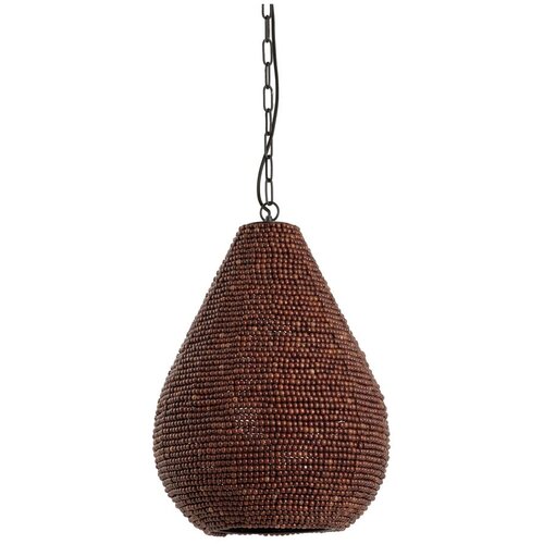 Light &amp;amp; Living Smeđa viseća svjetiljka s drvenim sjenilom &amp;oslash; 40 cm Kabinda &amp;ndash; Slike