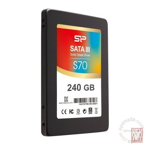 Silicon Power 240GB S70 SP240GBSS3S70S25 SSD Slike