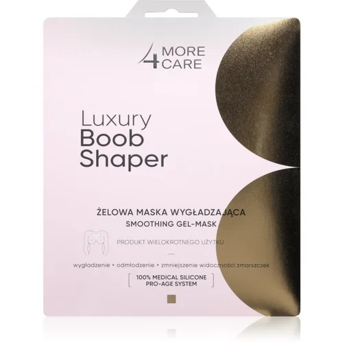 More4Care Luxury Boobs Shaper gel maska za dekolte in prsi 1 kos