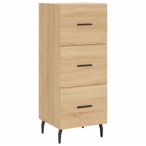 Maison Chic Komoda - Predalnik sonoma hrast 34,5x34x90 cm inženirski les, (21717940) Cene