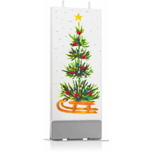 Flatyz Holiday Christmas Tree on Sledges sveča 6x15 g