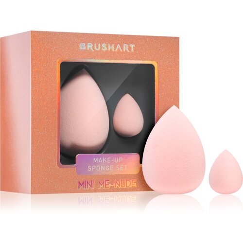 BrushArt Make-up Sponge Set Mini me - Nude spužvica za puder MINI ME - NUDE Slike