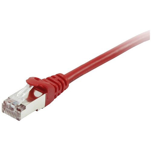 Equip 605526 RJ45 omrežni kabel\, Patch kabel CAT 6 S/FTP 10.00 m rdeča pozlačeni konektorji 1 kos, (20421386) Cene