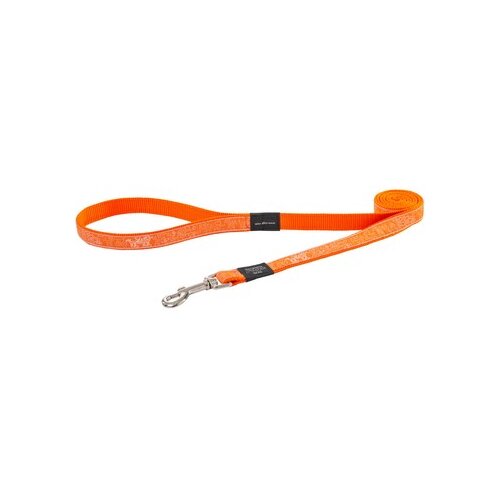 Rogz beach bum povodac za pse, l, orange doodle Slike