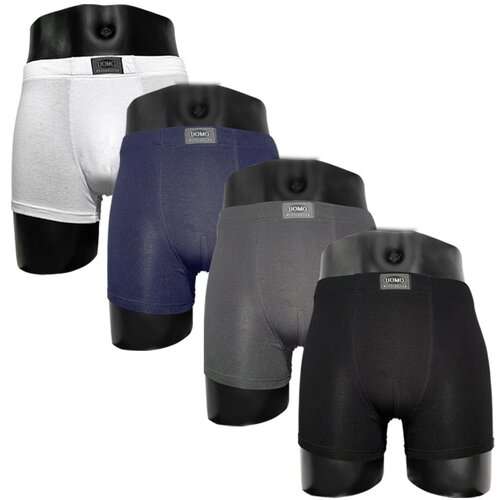 Uomo 4-PACK moške boksarice všita elastika Cene