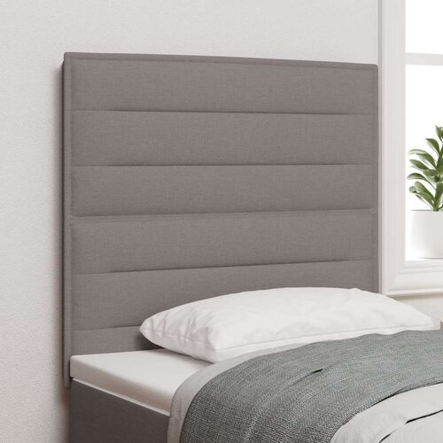  Naslon za glavu s linijama dizajna Taupe 90 cm Tkanina Cijene