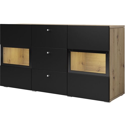 Helvetia KOMODA BAROS - ARTISAN/MAT CRNA Slike