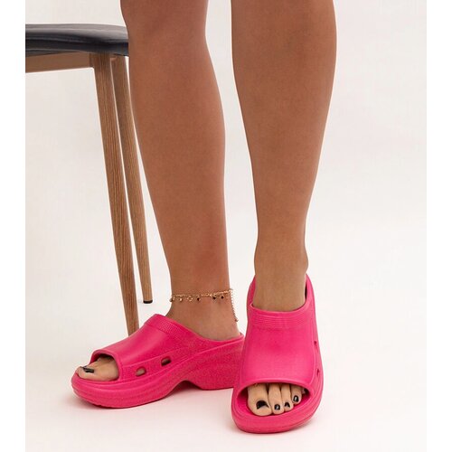 Gemre Dark Pink Thick-Soled Slippers Elina Cijene
