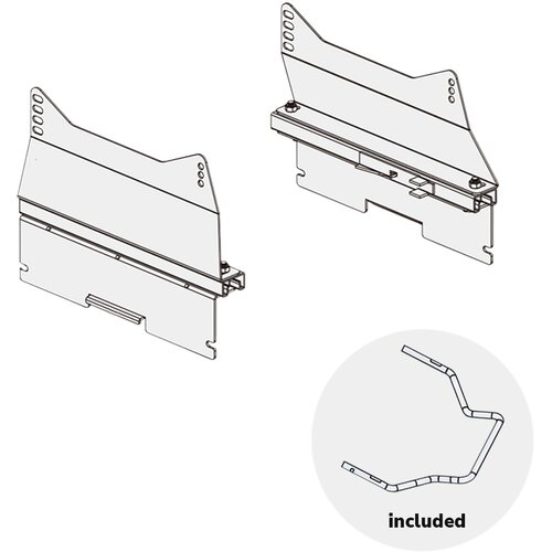 Uvi RACING SIM Racing Seat Rails komplet Slike