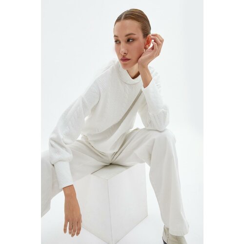 Koton Women's White Sweatshirt Slike