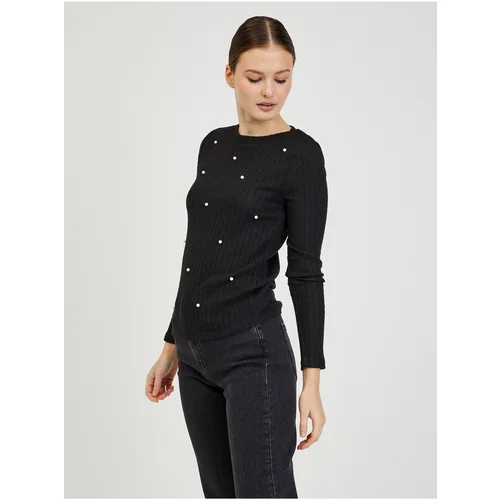 Orsay Black Women's Ribbed Sweater - Women