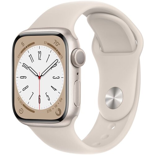 Apple regular-apple watch S8 gps 41mm midnight aluminium case with midnight sport band Slike