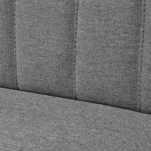  Kauč Tkanina 117x55,5x77 cm Svijetlo sivi Slike