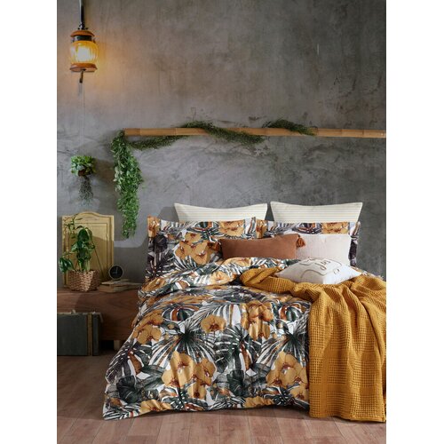 Lessentiel Maison Komplet posteljine Double Tropik, 200x220 cm, &amp;Scaron;areni Slike