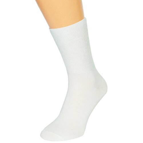 Bratex Ženske čarape D-506 bela | krem Slike