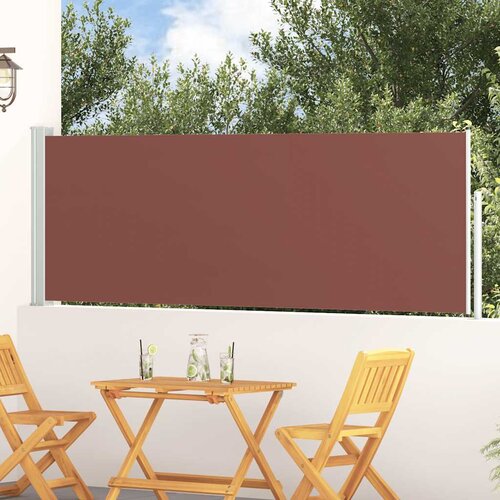  Uvlačiva bočna tenda za terasu 100 x 300 cm smeđa Cene