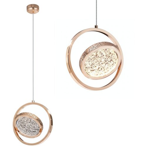 Toolight Viseća Kristalna Lampa LHJ106-1CP LIGHT ROSE GOLD Cijene