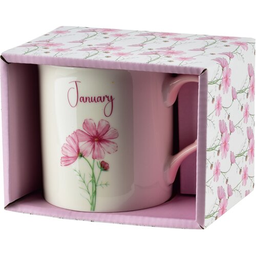 Mondex Skodelica porcelan AFFEKDESIGN MY January 8,7x9 cm rožnata 1 kos, (5000179097) Cene