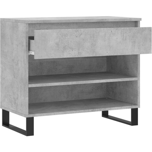 VidaXL ormarić za cipele boja betona 70 x 36 x 60 cm konstruirano drvo Slike