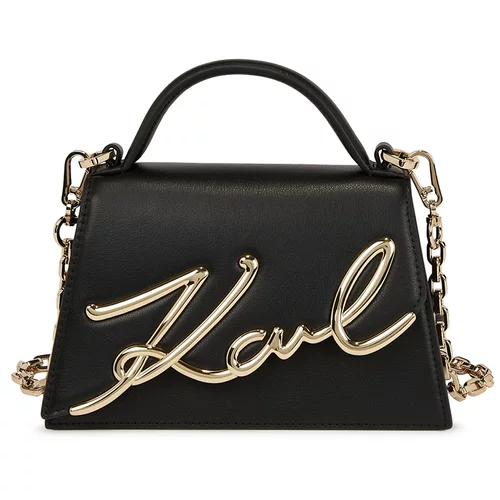 Karl Lagerfeld Ročna torbica črna