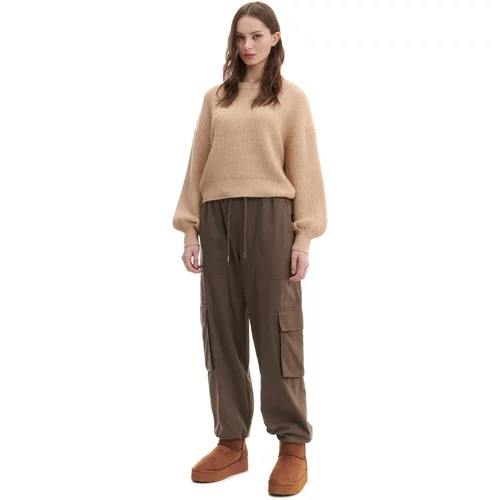 Cropp ženske hlače s cargo džepovima - Zelena  2975W-97X