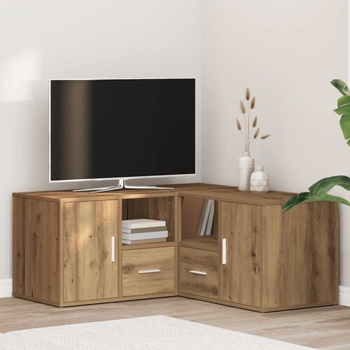  Kutni ormarić boja hrasta 160 x 40 x 45 cm konstruirano drvo Cijene
