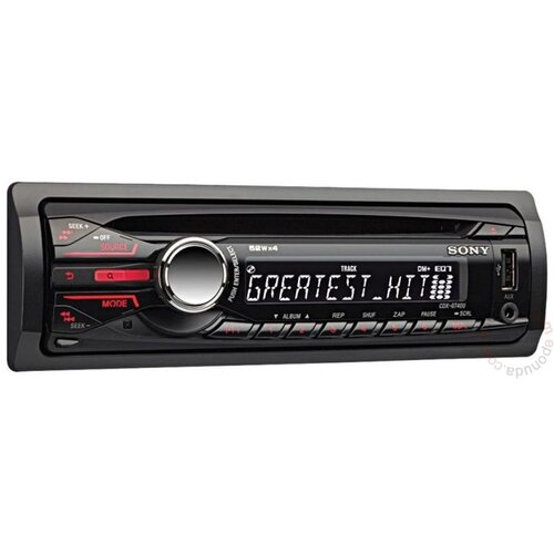 Sony CDX-GT40 auto radio cd Slike