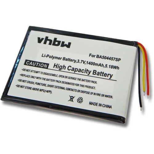 VHBW Baterija za Philips GoGear Muse, 1400 mAh Cijene