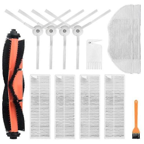 INORCO 13pcs za Xiaomi Mijia G1 Glavna Krtaa Stranska Krtaa Filter za Xiaomi Mijia G1 Robotski Sesalnik Dodatki, (22018309) Slike