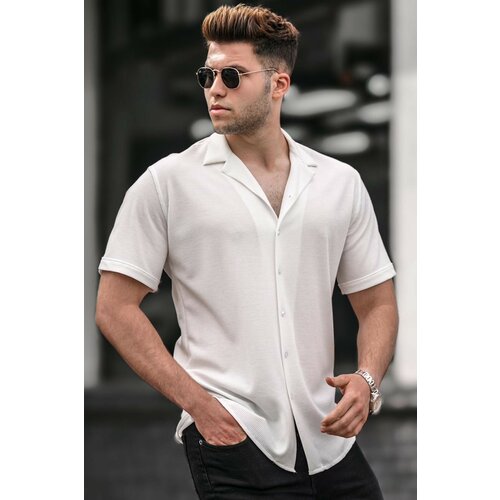 Madmext Shirt - White - Regular fit Slike