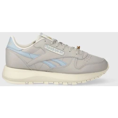 Reebok Classic Kožne tenisice CLASSIC LEATHER boja: siva