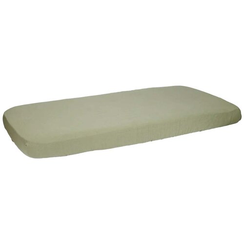 Little Dutch&amp;reg; rjuha za otro&amp;scaron;ko posteljico 60x120 pure olive Slike