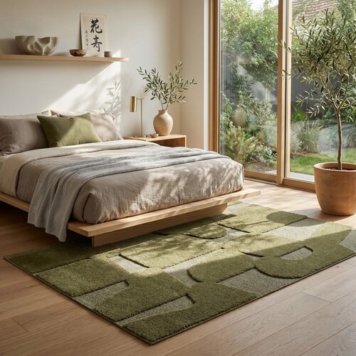 ESTE Temno zelena preproga 80x150 cm Cairo &amp;ndash; Slike